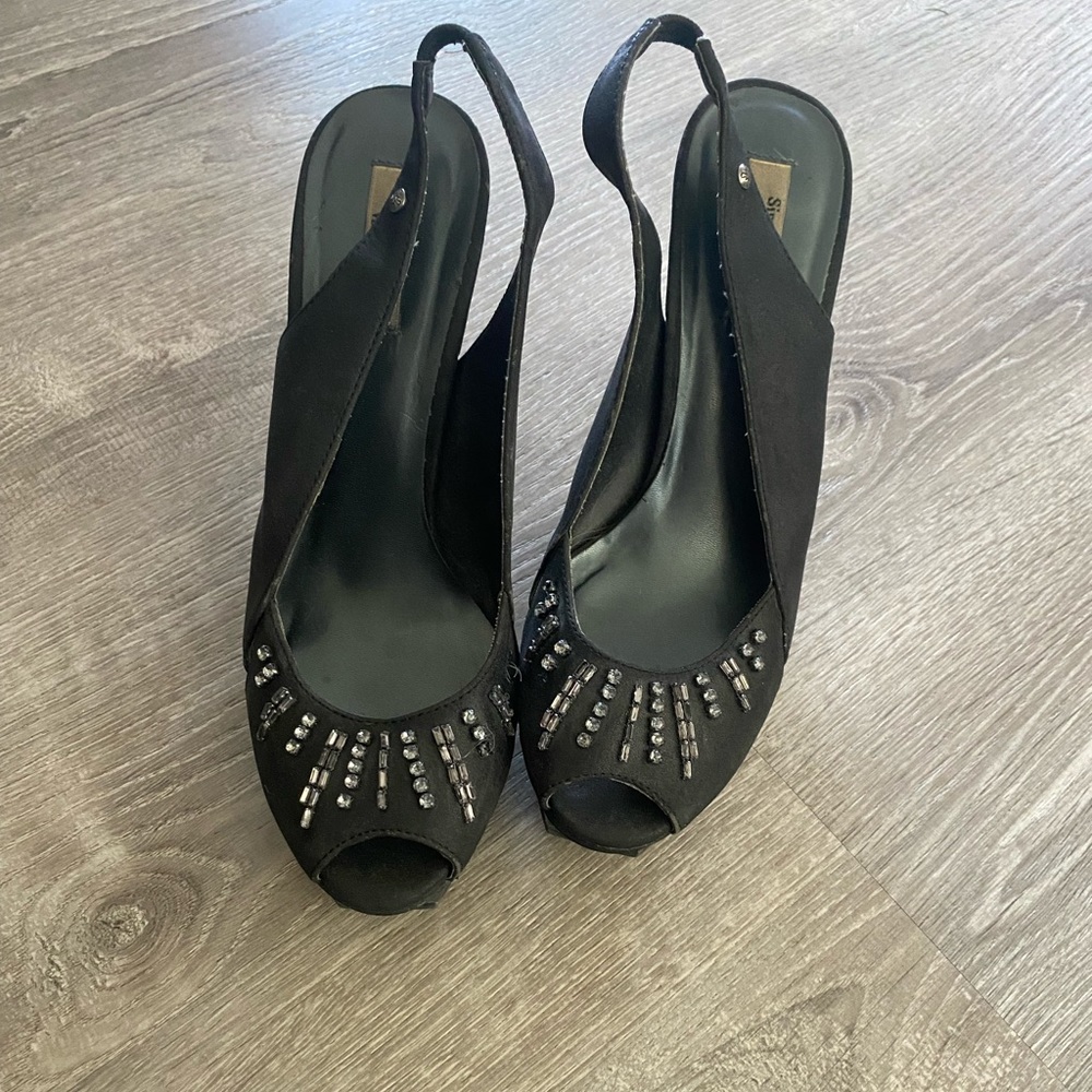 Simply Vera Peep Toe Heels